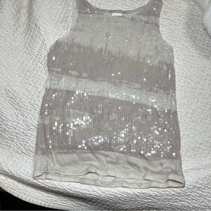 CREWCUTS  hombre sequin sleeveless top. Size 8